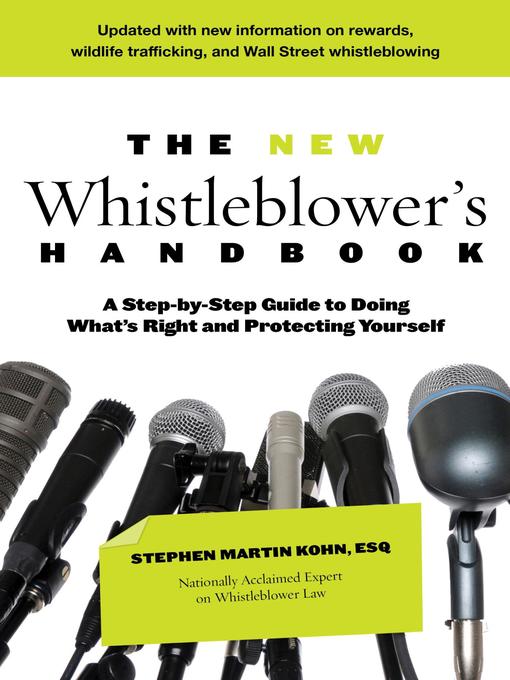 Title details for The New Whistleblower's Handbook by Stephen M. Kohn - Available